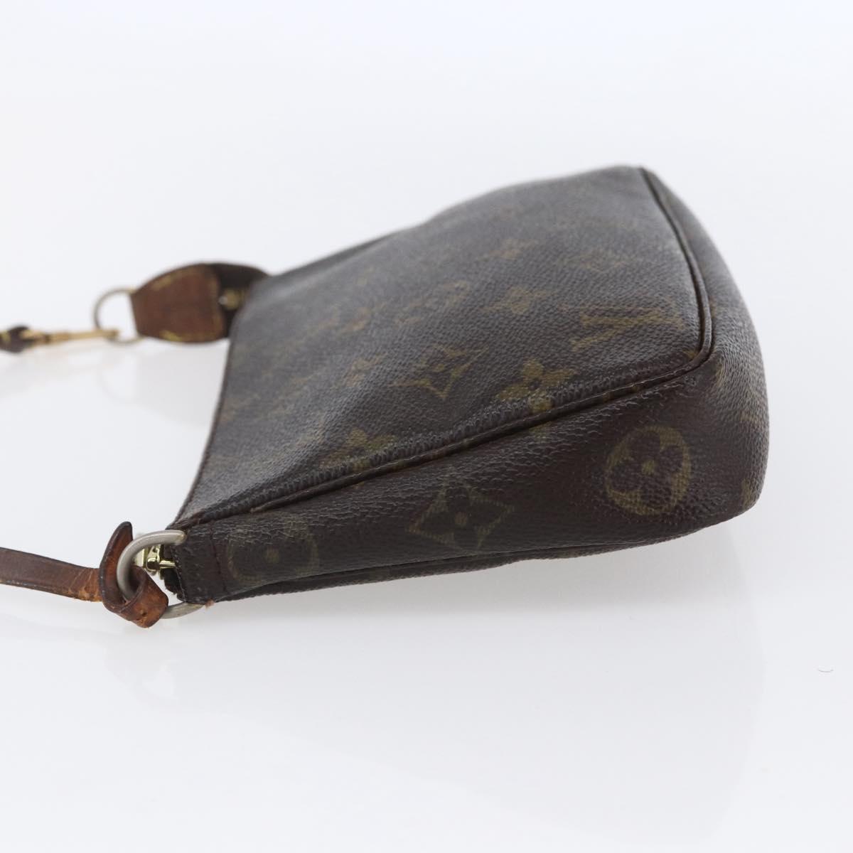 LOUIS VUITTON Monogram Pochette Accessoires Pouch M51980 LV Auth mr1568