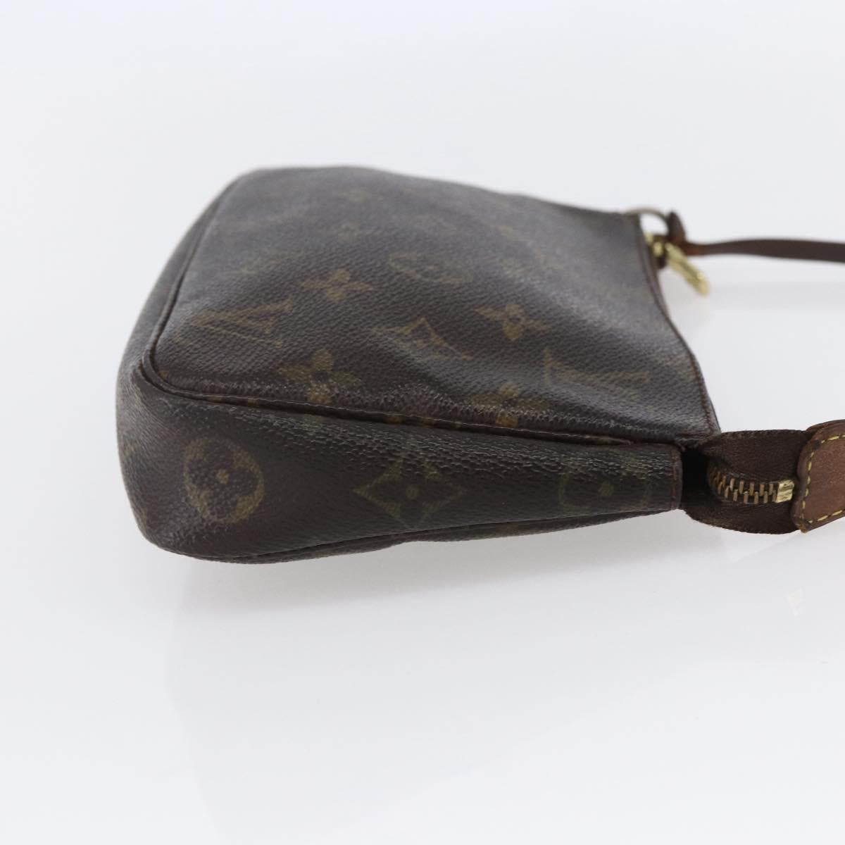 LOUIS VUITTON Monogram Pochette Accessoires Pouch M51980 LV Auth mr1568