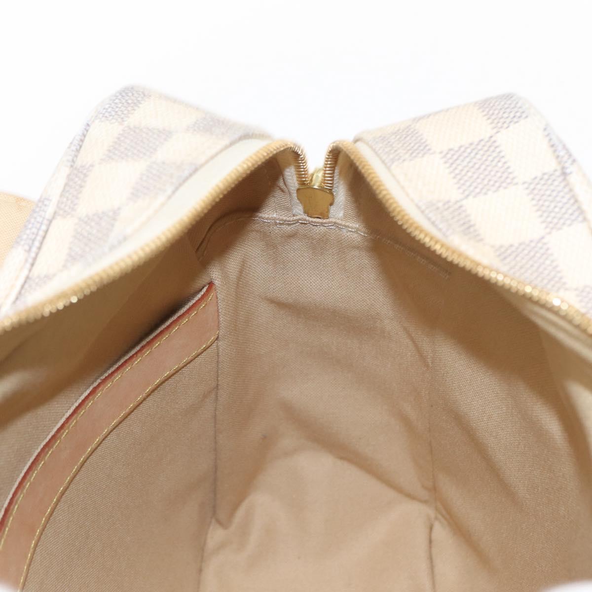 LOUIS VUITTON Damier Azur Naviglio Shoulder Bag N51189 LV Auth mr1589