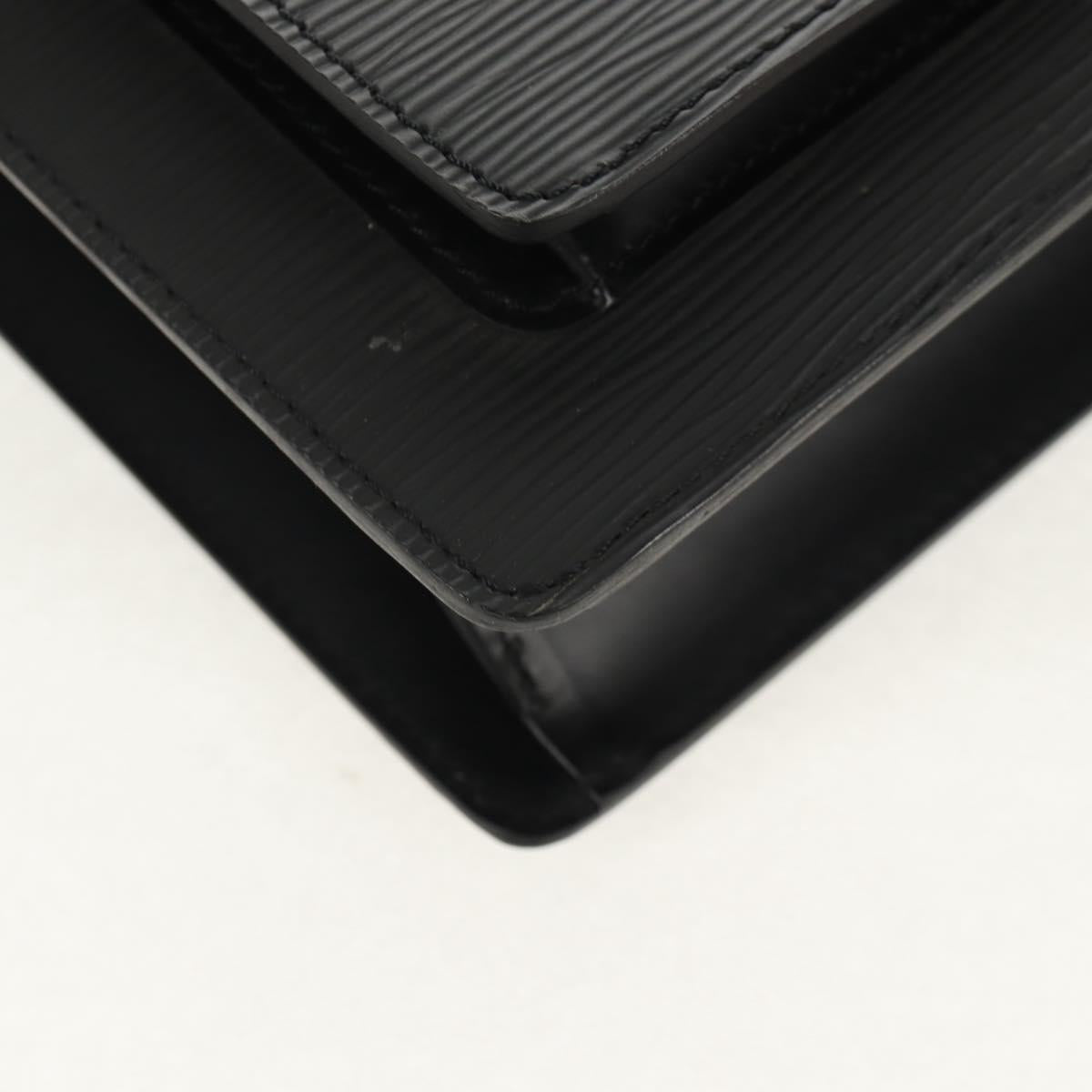 LOUIS VUITTON Epi Monceau 28 Hand Bag Black M52122 LV Auth mr1592A