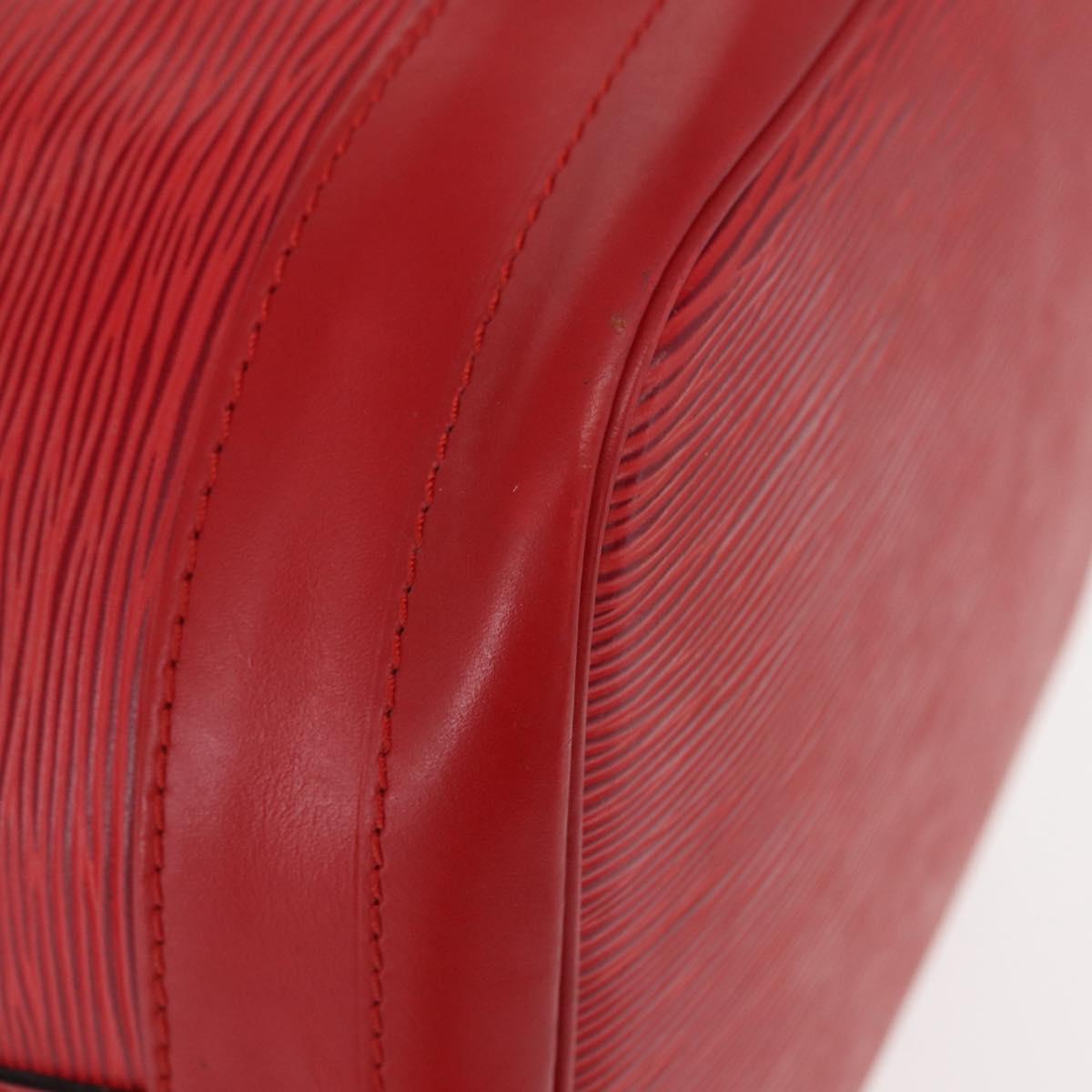 LOUIS VUITTON Epi Noe Shoulder Bag Red M44007 LV Auth mr1595