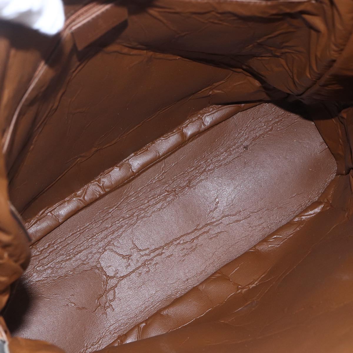 GUCCI GG Canvas Web Sherry Line special edition Hand Bag Beige Gold Auth mr1598