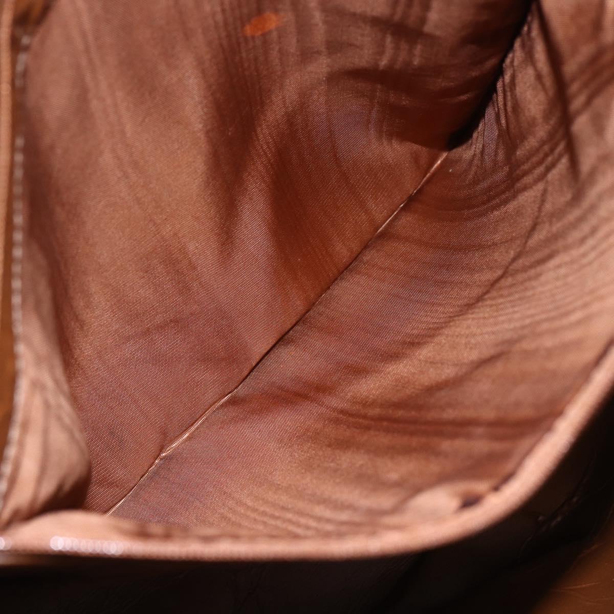 GUCCI GG Canvas Web Sherry Line special edition Hand Bag Beige Gold Auth mr1598