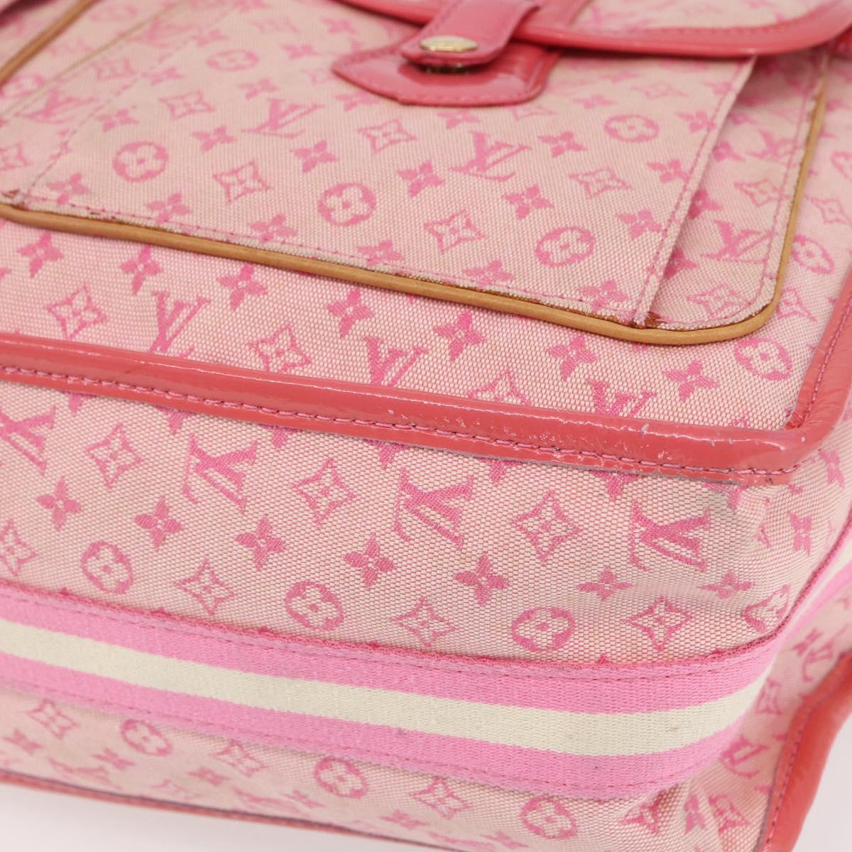 LOUIS VUITTON Monogram Mini Sac Marie Kate 48h Bag Pink M92932 LV Auth mr1603