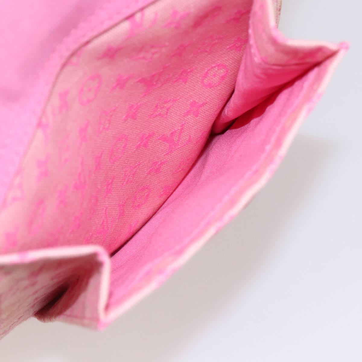 LOUIS VUITTON Monogram Mini Sac Marie Kate 48h Bag Pink M92932 LV Auth mr1603