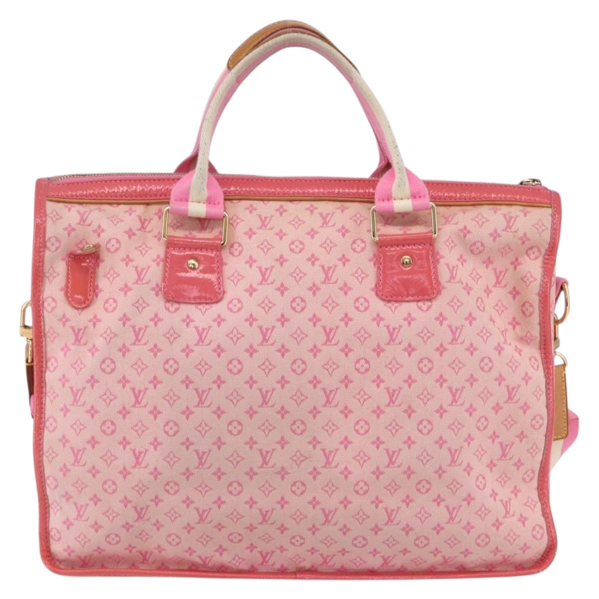 LOUIS VUITTON Monogram Mini Sac Marie Kate 48h Bag Pink M92932 LV Auth mr1603