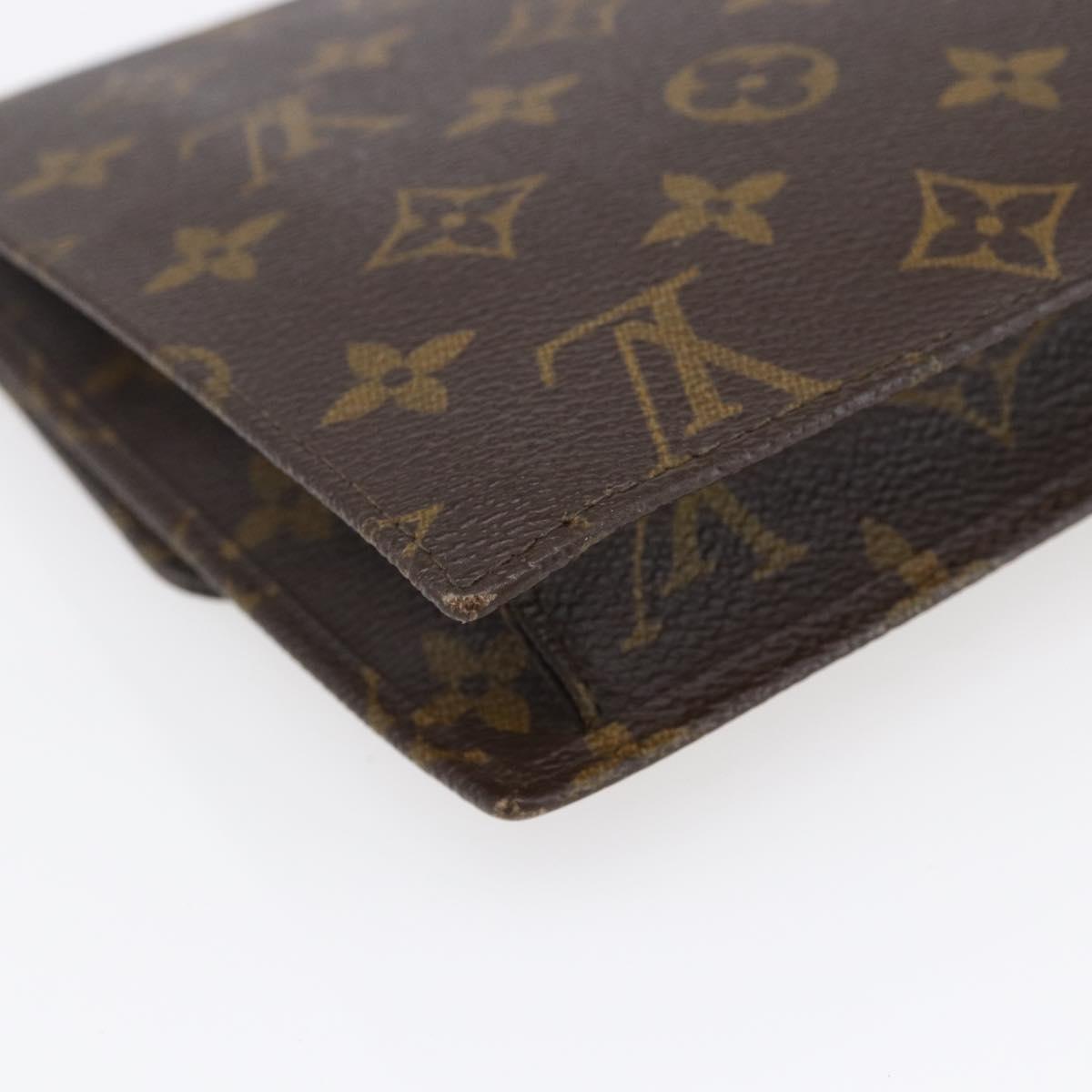 LOUIS VUITTON Monogram Pochette Rabat 23 Clutch Bag M51940 LV Auth mr1605