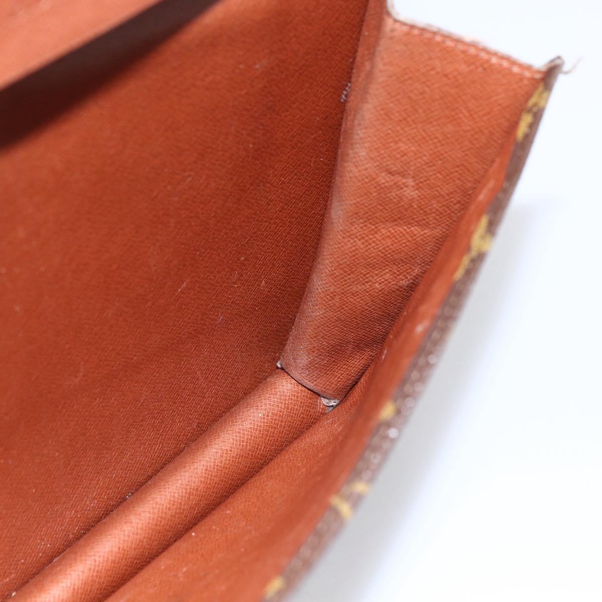 LOUIS VUITTON Monogram Pochette Rabat 23 Clutch Bag M51940 LV Auth mr1605