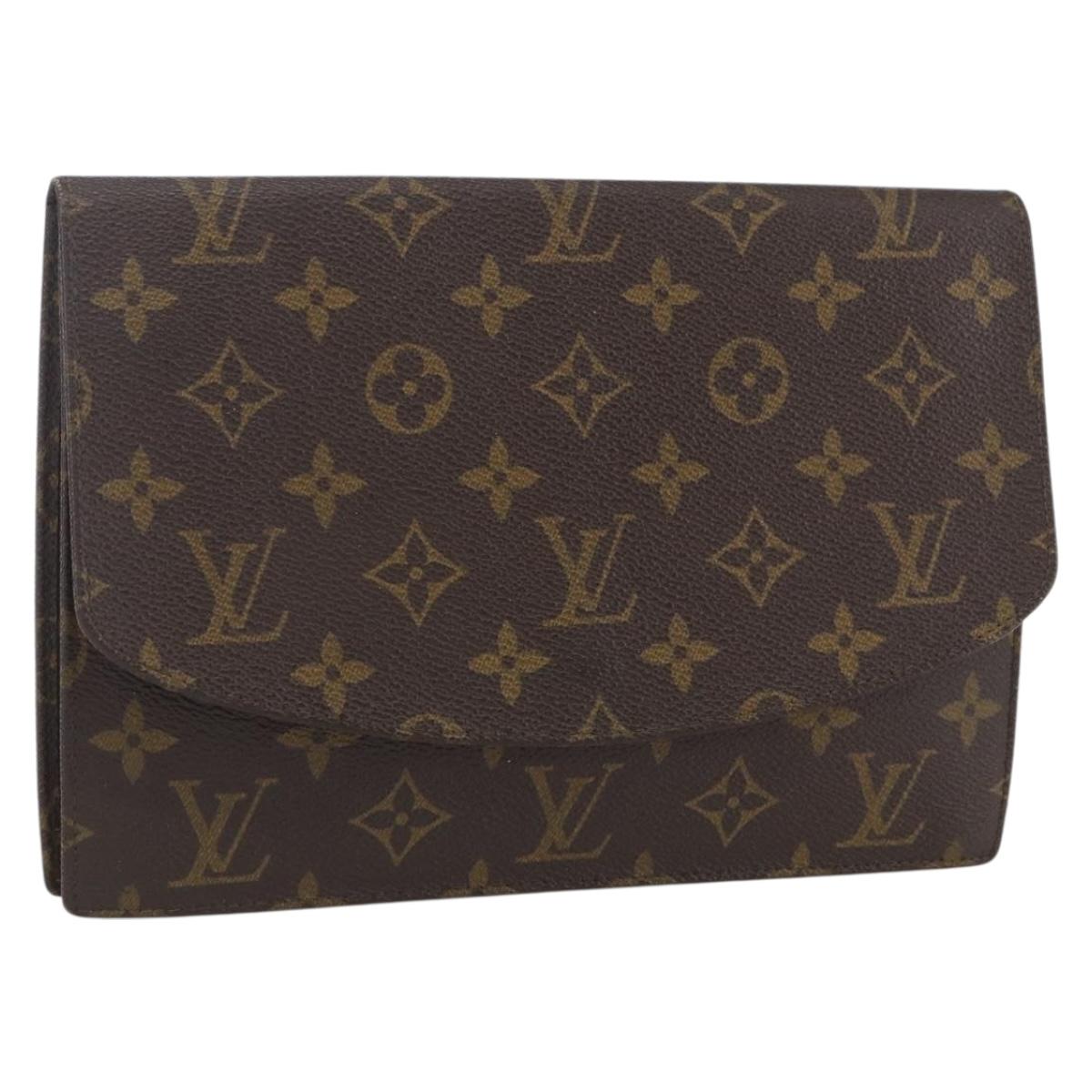 LOUIS VUITTON Monogram Pochette Rabat 23 Clutch Bag M51940 LV Auth mr1605