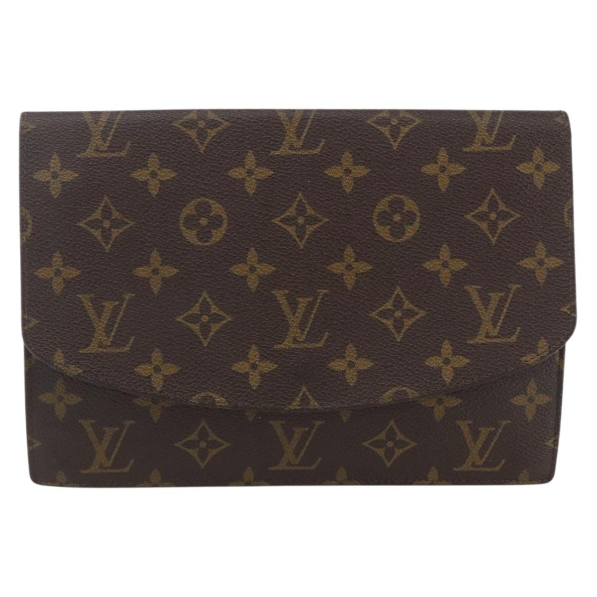 LOUIS VUITTON Monogram Pochette Rabat 23 Clutch Bag M51940 LV Auth mr1605