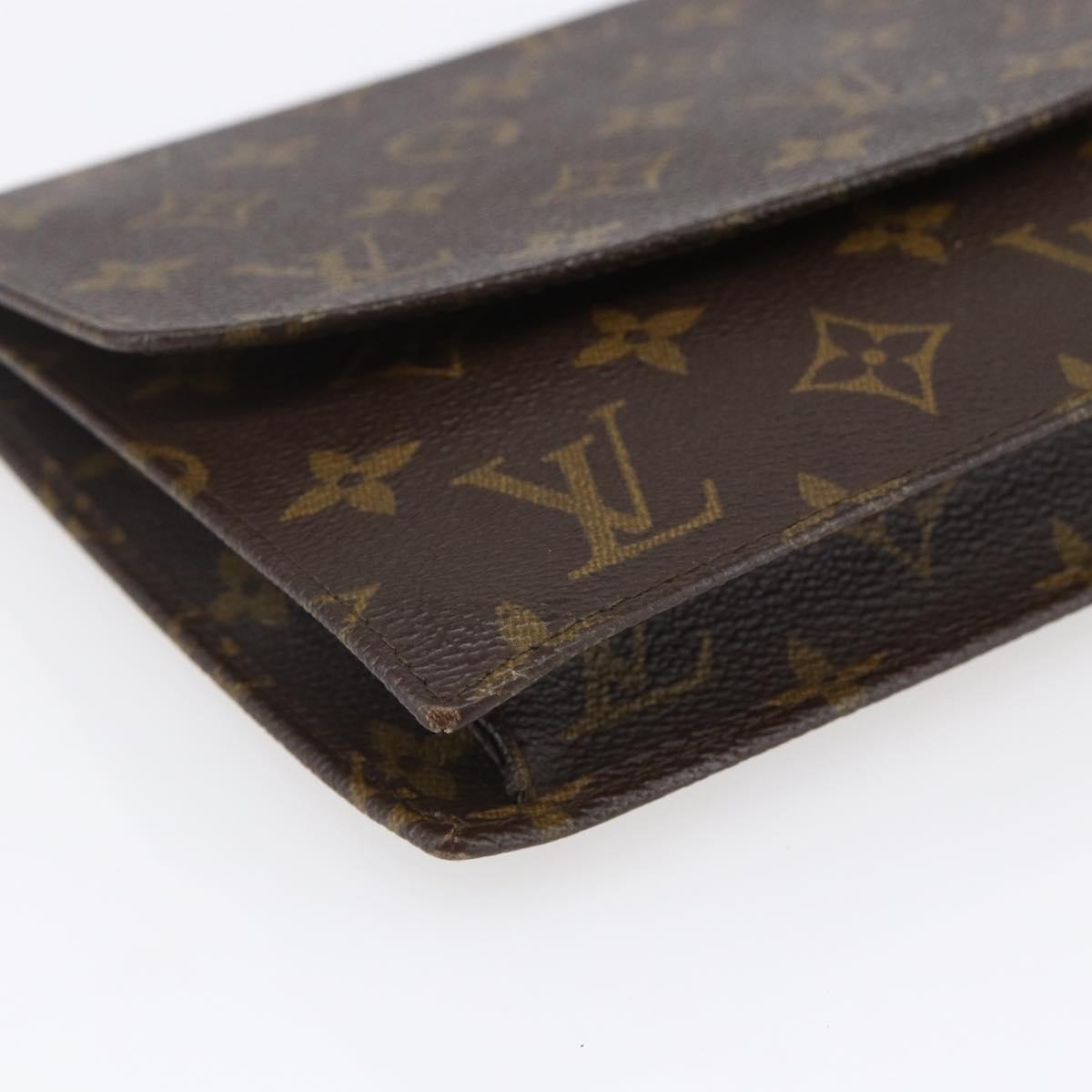 LOUIS VUITTON Monogram Pochette Rabat 23 Clutch Bag M51940 LV Auth mr1605