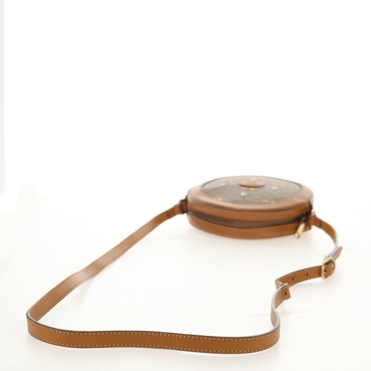 GUCCI Micro GG Supreme Disney Collaboration Bag PVC Beige 603938 Auth mr1612A