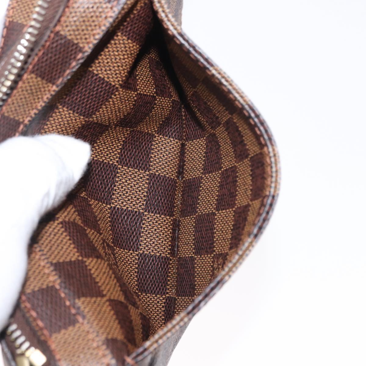 LOUIS VUITTON Damier Ebene Geronimos Shoulder Bag N51994 LV Auth mr1613