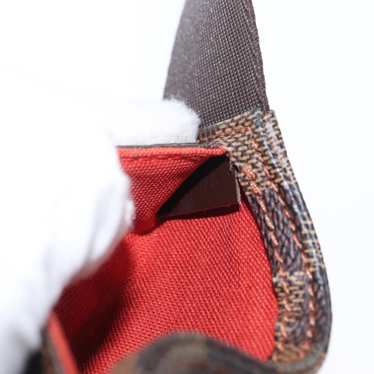 LOUIS VUITTON Damier Ebene Geronimos Shoulder Bag N51994 LV Auth mr1613