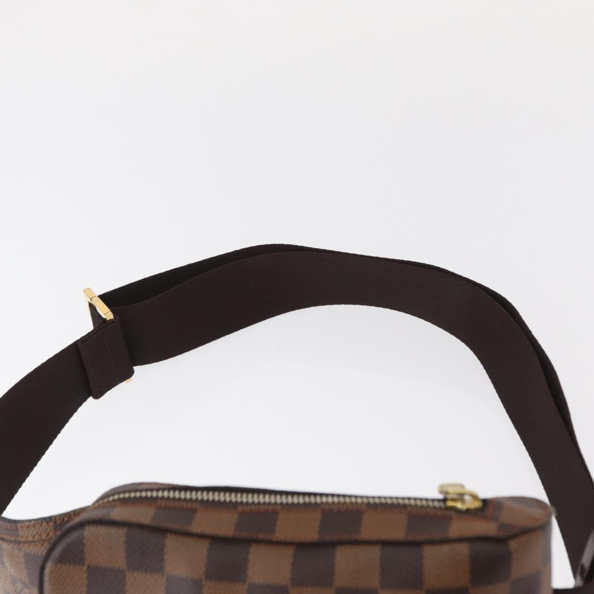 LOUIS VUITTON Damier Ebene Geronimos Shoulder Bag N51994 LV Auth mr1613