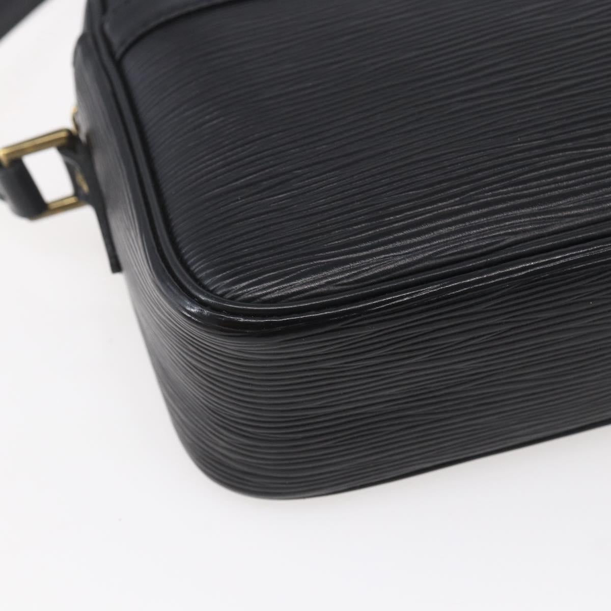 LOUIS VUITTON Epi Trocadero 23 Shoulder Bag Black M52302 LV Auth mr1615