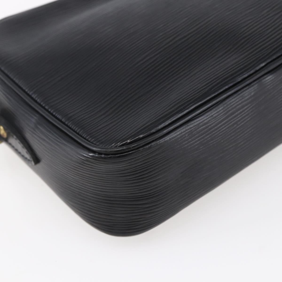 LOUIS VUITTON Epi Trocadero 23 Shoulder Bag Black M52302 LV Auth mr1615