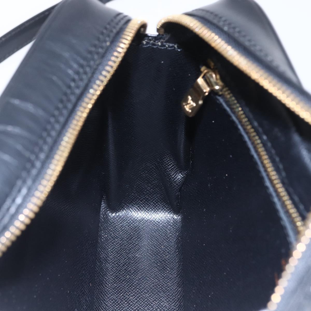 LOUIS VUITTON Epi Trocadero 23 Shoulder Bag Black M52302 LV Auth mr1615