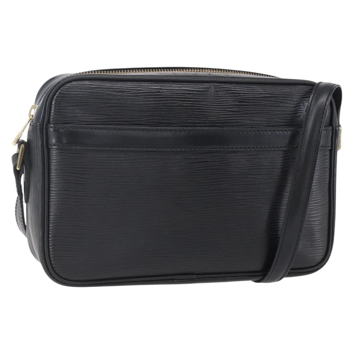 LOUIS VUITTON Epi Trocadero 23 Shoulder Bag Black M52302 LV Auth mr1615