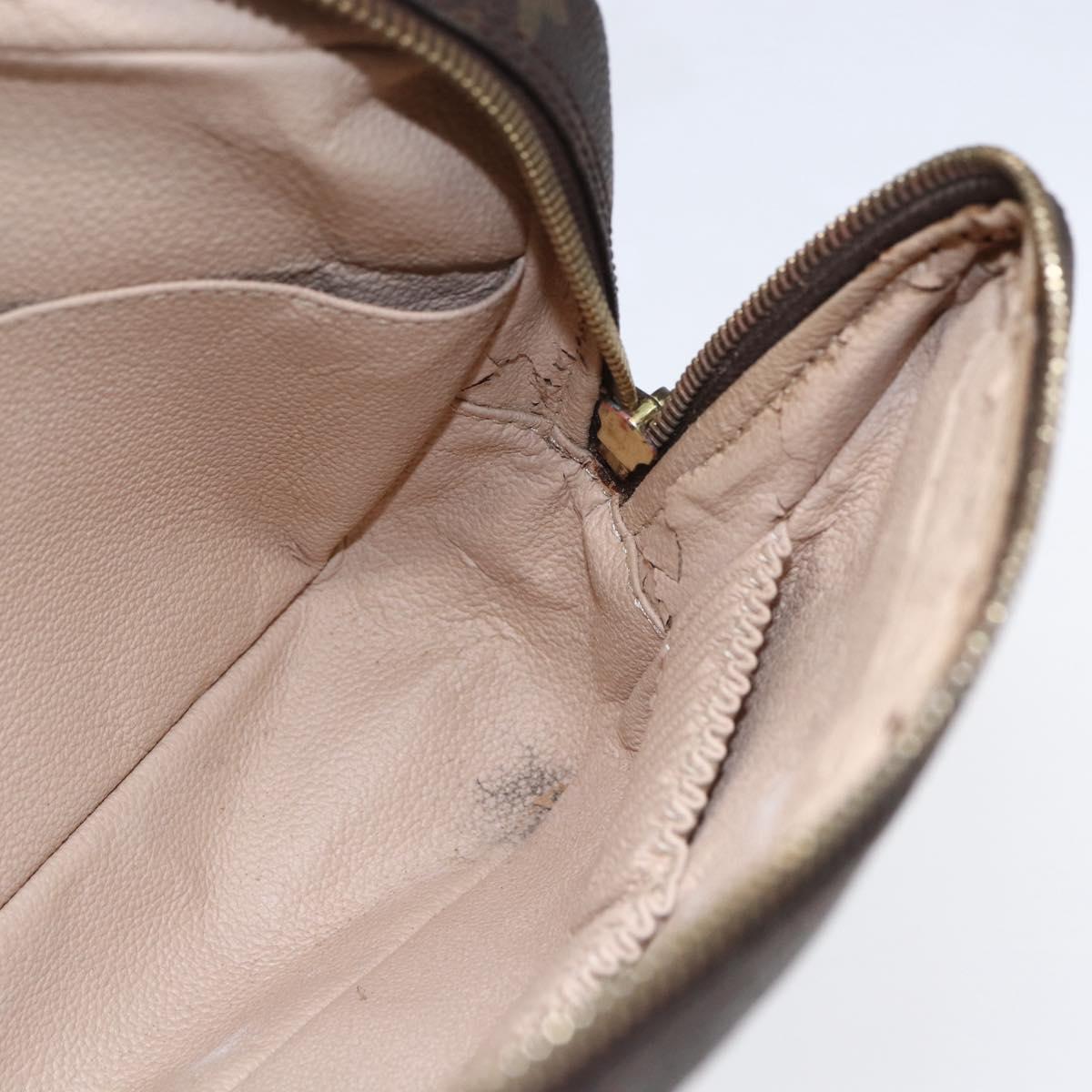 LOUIS VUITTON Monogram Trousse Toilette 23 Clutch Bag M47524 LV Auth mr1619