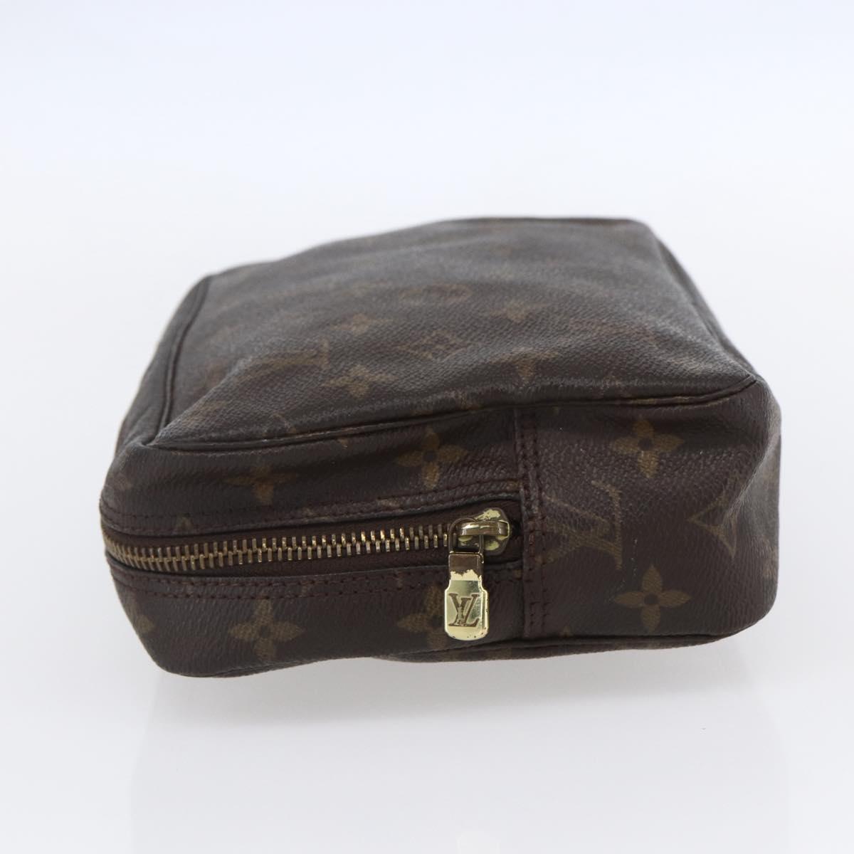 LOUIS VUITTON Monogram Trousse Toilette 23 Clutch Bag M47524 LV Auth mr1619