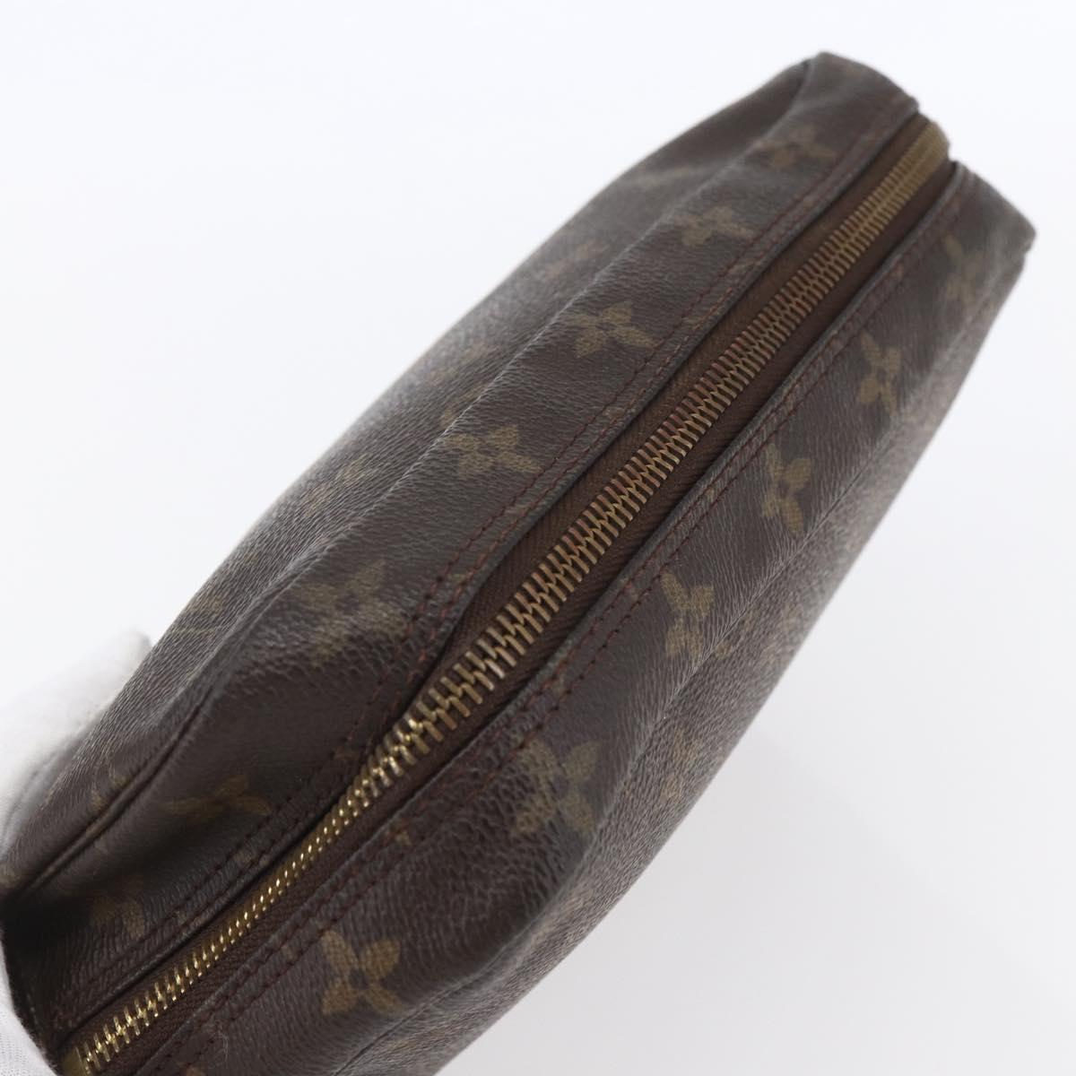 LOUIS VUITTON Monogram Trousse Toilette 23 Clutch Bag M47524 LV Auth mr1619