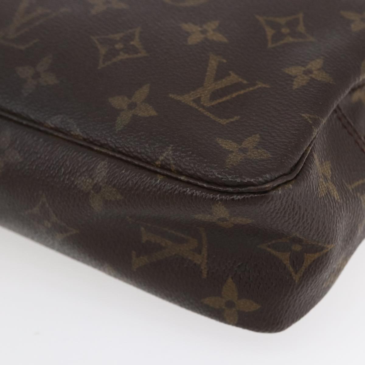 LOUIS VUITTON Monogram Trousse Toilette 23 Clutch Bag M47524 LV Auth mr1619