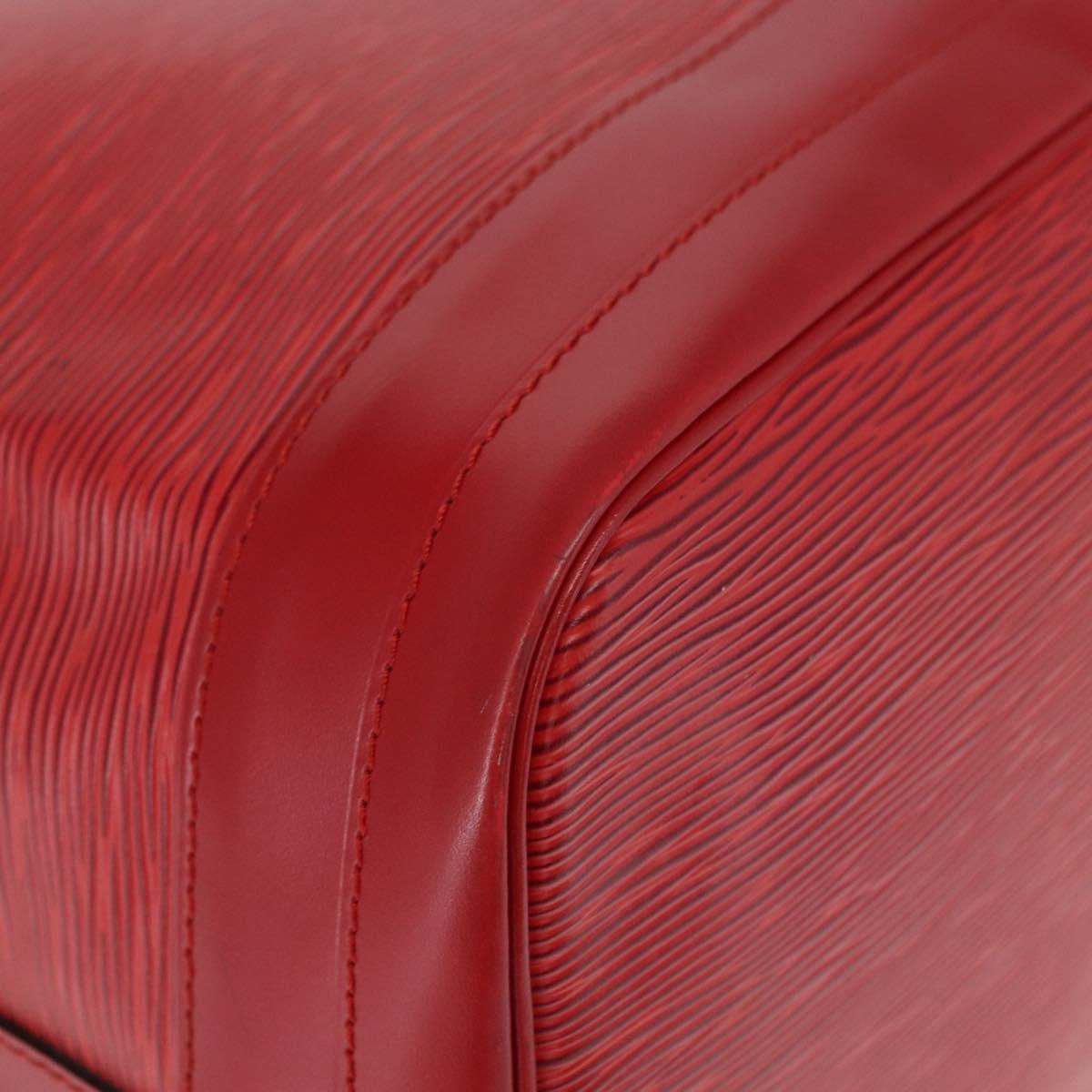 LOUIS VUITTON Epi Noe Shoulder Bag Red M44007 LV Auth mr1624