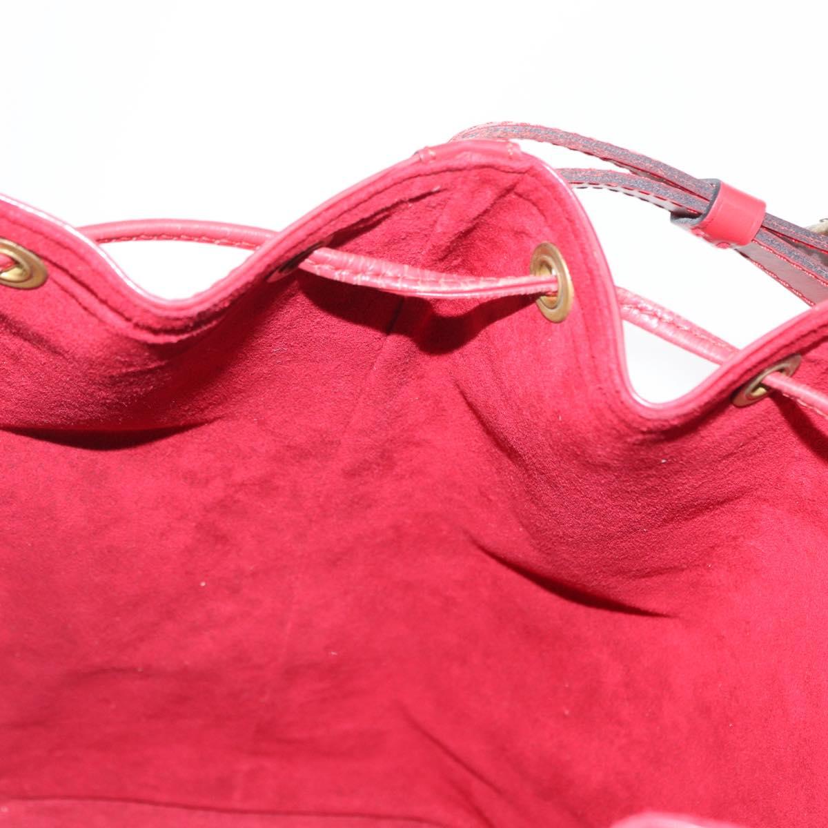 LOUIS VUITTON Epi Noe Shoulder Bag Red M44007 LV Auth mr1624