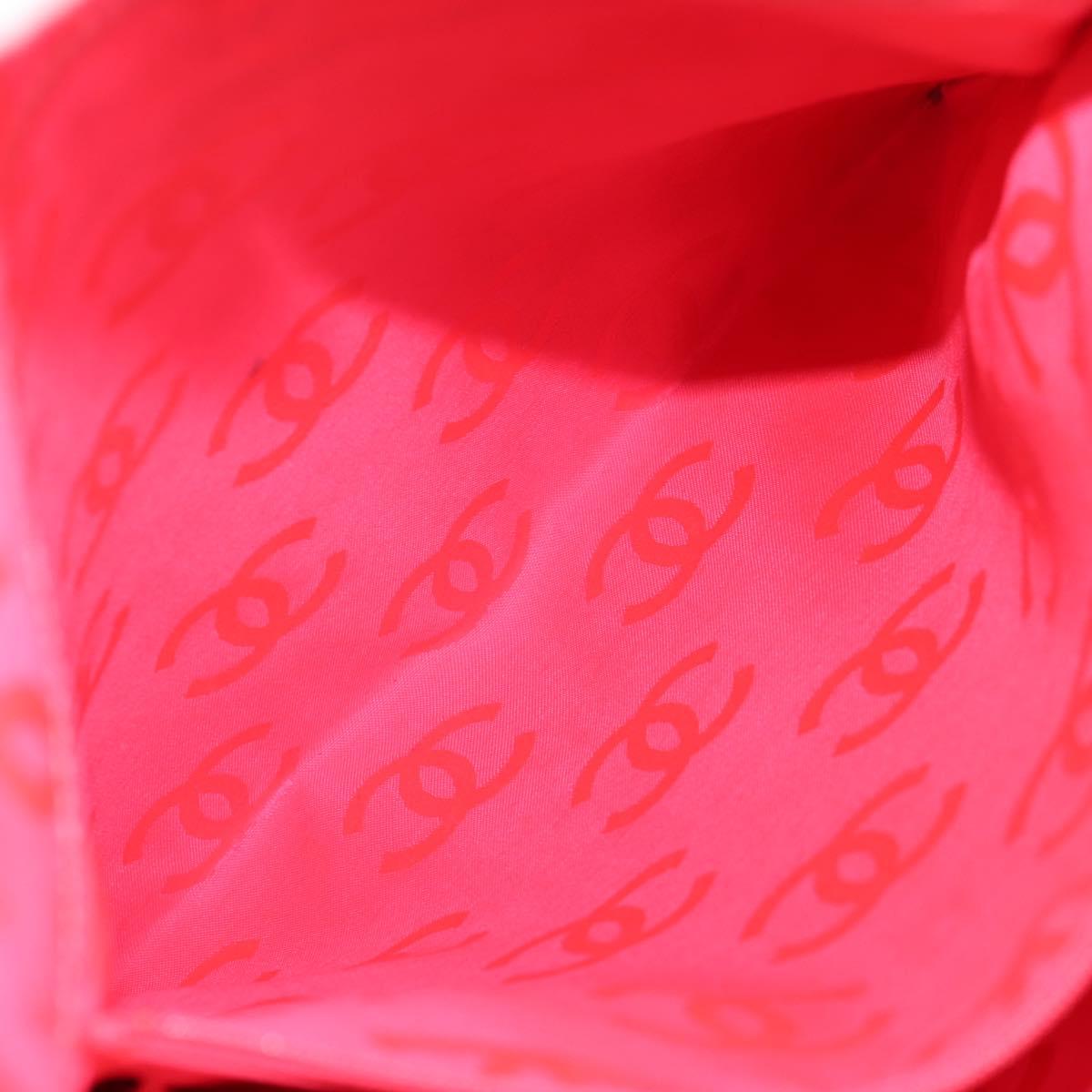 CHANEL Cambon Line Shoulder Bag Leather Black Silver CC Auth mr1637A