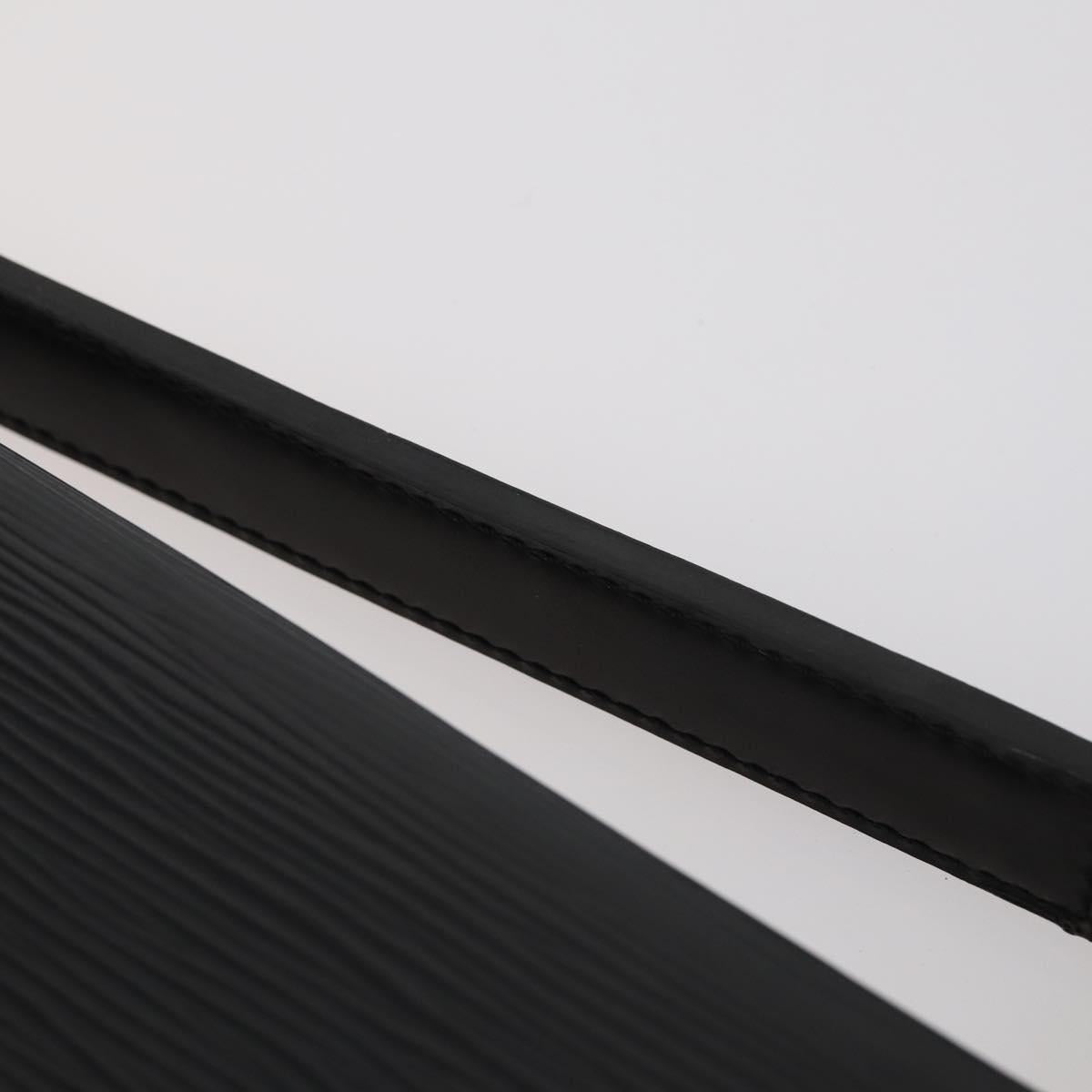 LOUIS VUITTON Epi Biface Clutch Bag Black M52322 LV Auth mr1641