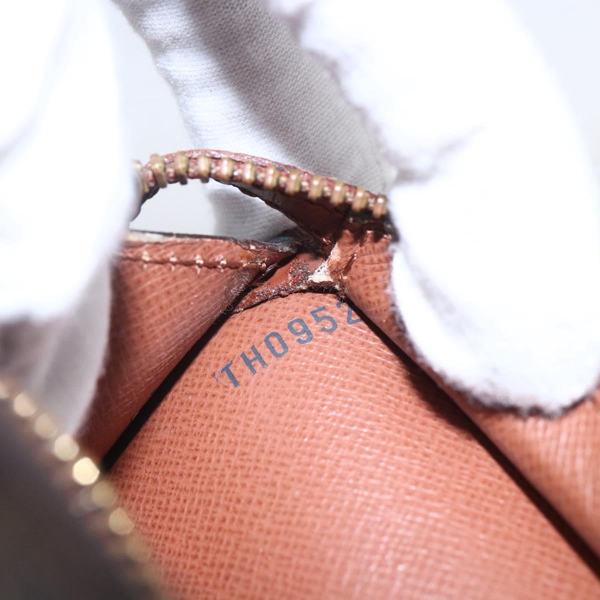 LOUIS VUITTON Monogram Pochette Homme Clutch Bag M51795 LV Auth mr1653