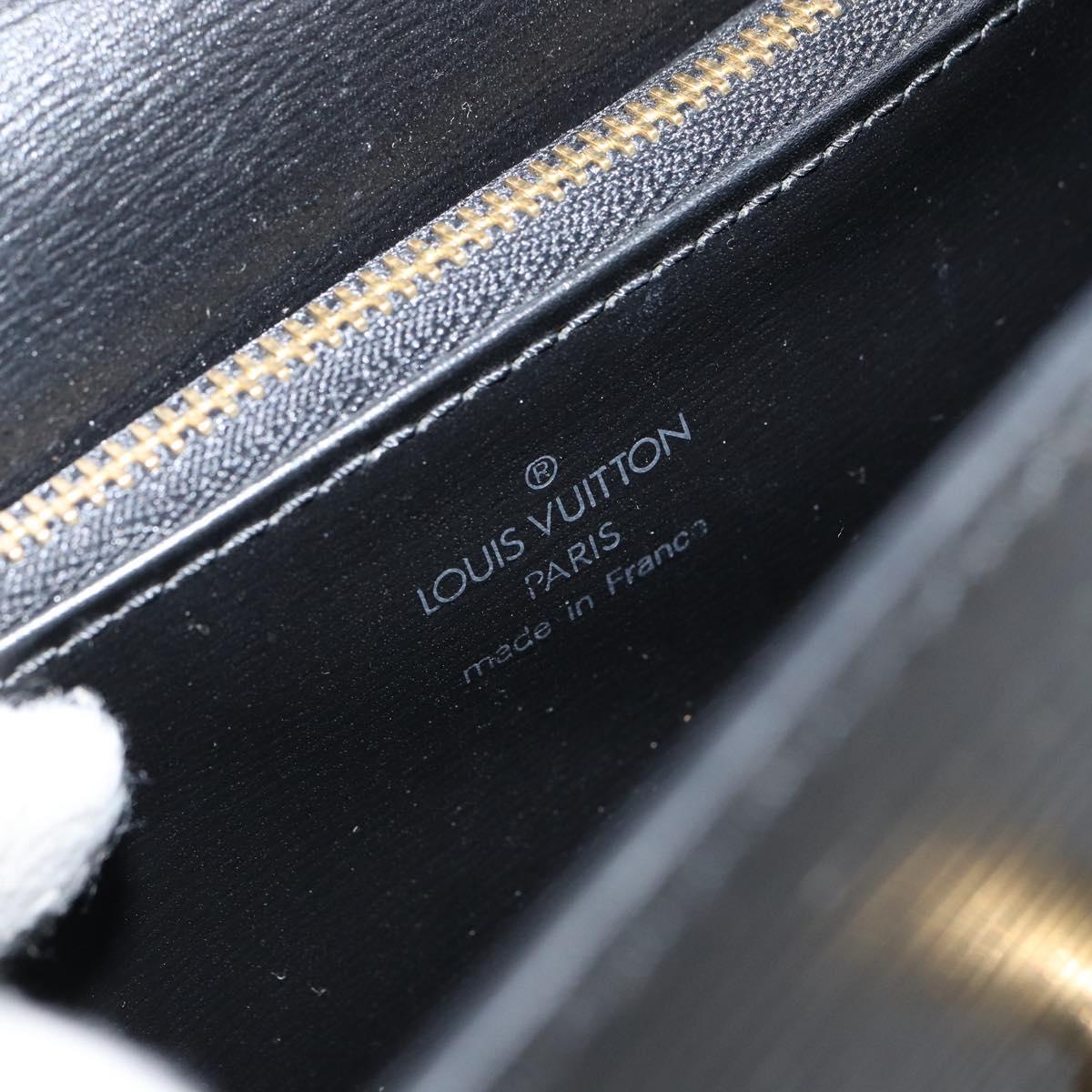 LOUIS VUITTON Epi Malesherbes Hand Bag Black M52372 LV Auth mr1661