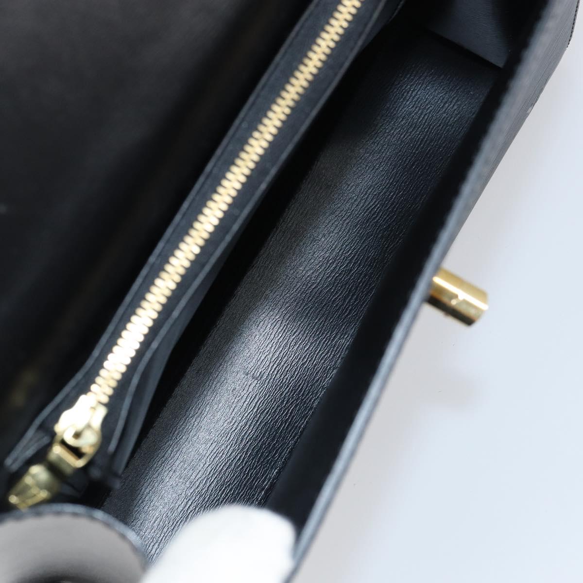 LOUIS VUITTON Epi Malesherbes Hand Bag Black M52372 LV Auth mr1661