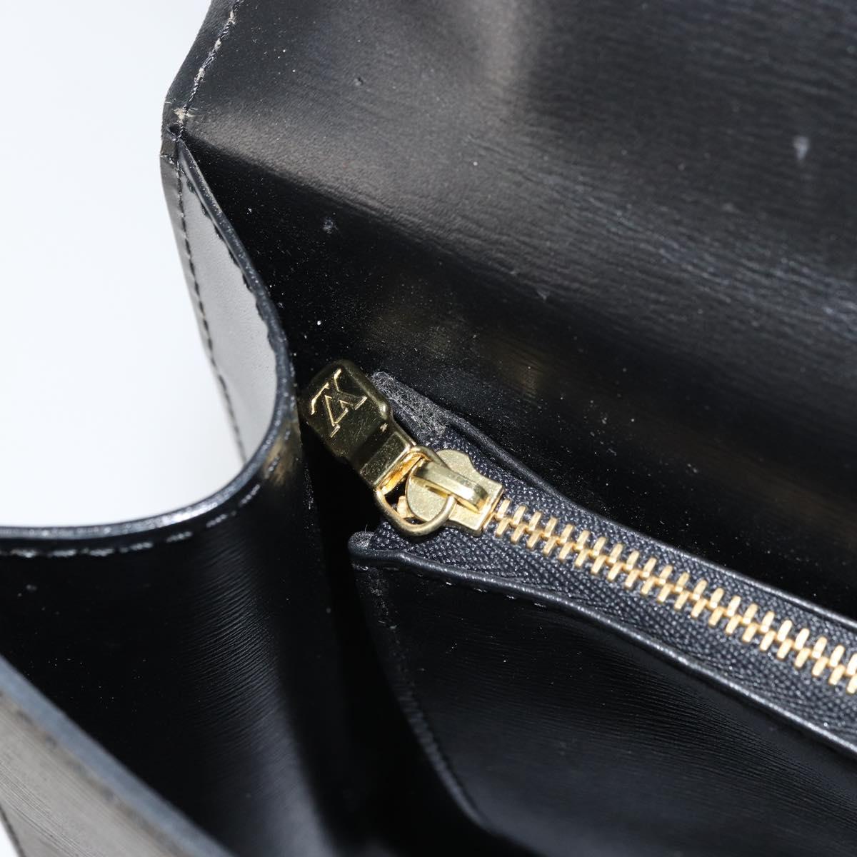 LOUIS VUITTON Epi Malesherbes Hand Bag Black M52372 LV Auth mr1661
