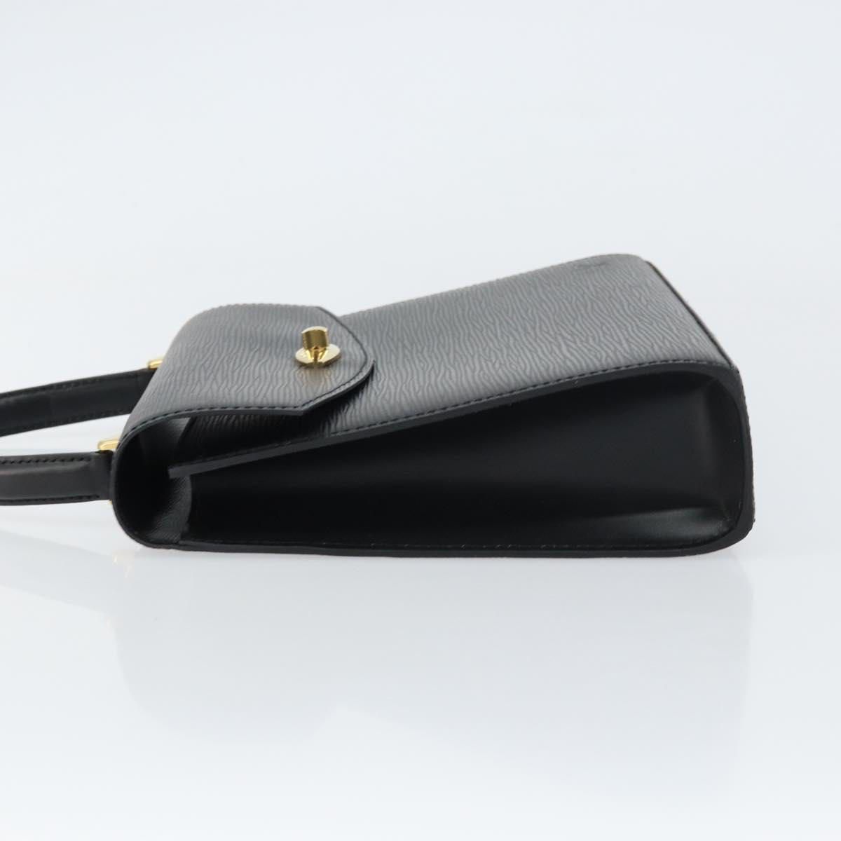LOUIS VUITTON Epi Malesherbes Hand Bag Black M52372 LV Auth mr1661