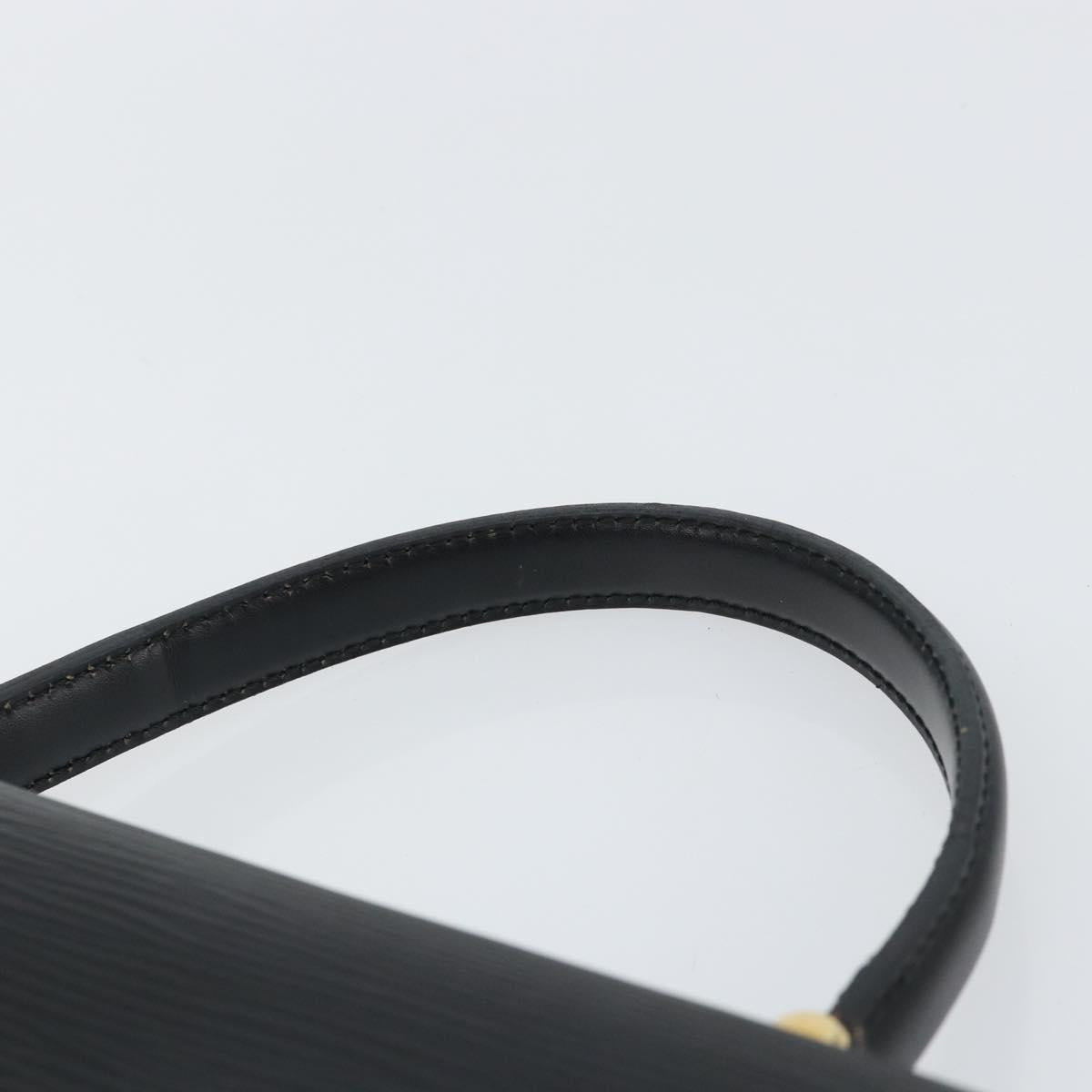 LOUIS VUITTON Epi Malesherbes Hand Bag Black M52372 LV Auth mr1661