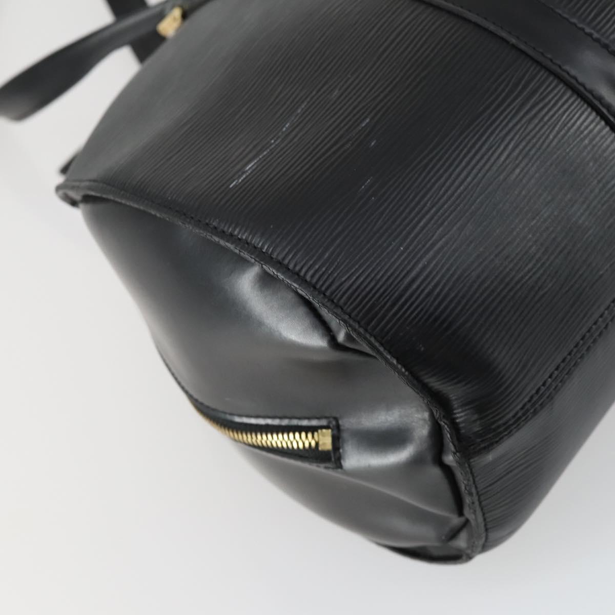 LOUIS VUITTON Epi Solferino Shoulder Bag Black M42862 LV Auth mr1711