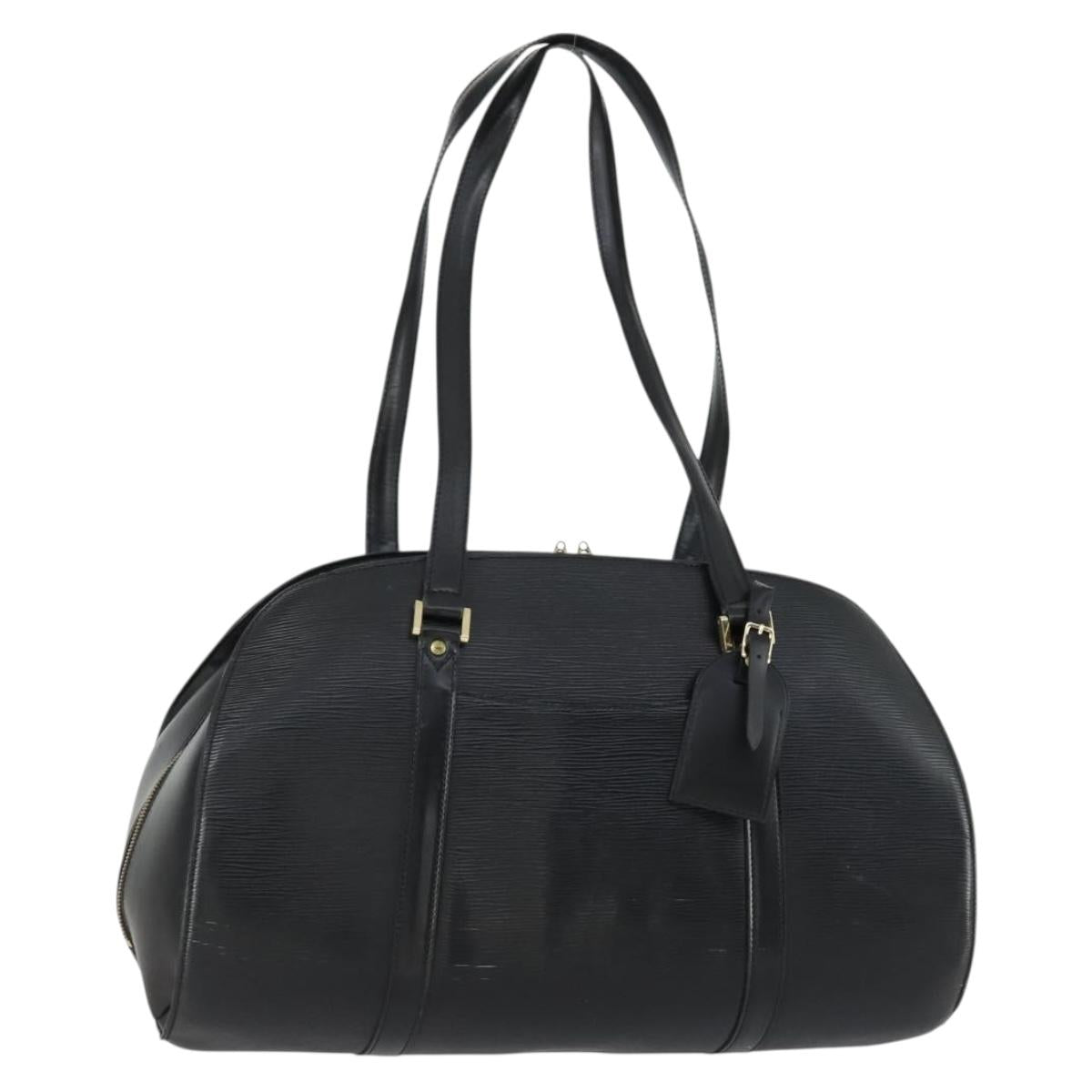 LOUIS VUITTON Epi Solferino Shoulder Bag Black M42862 LV Auth mr1711