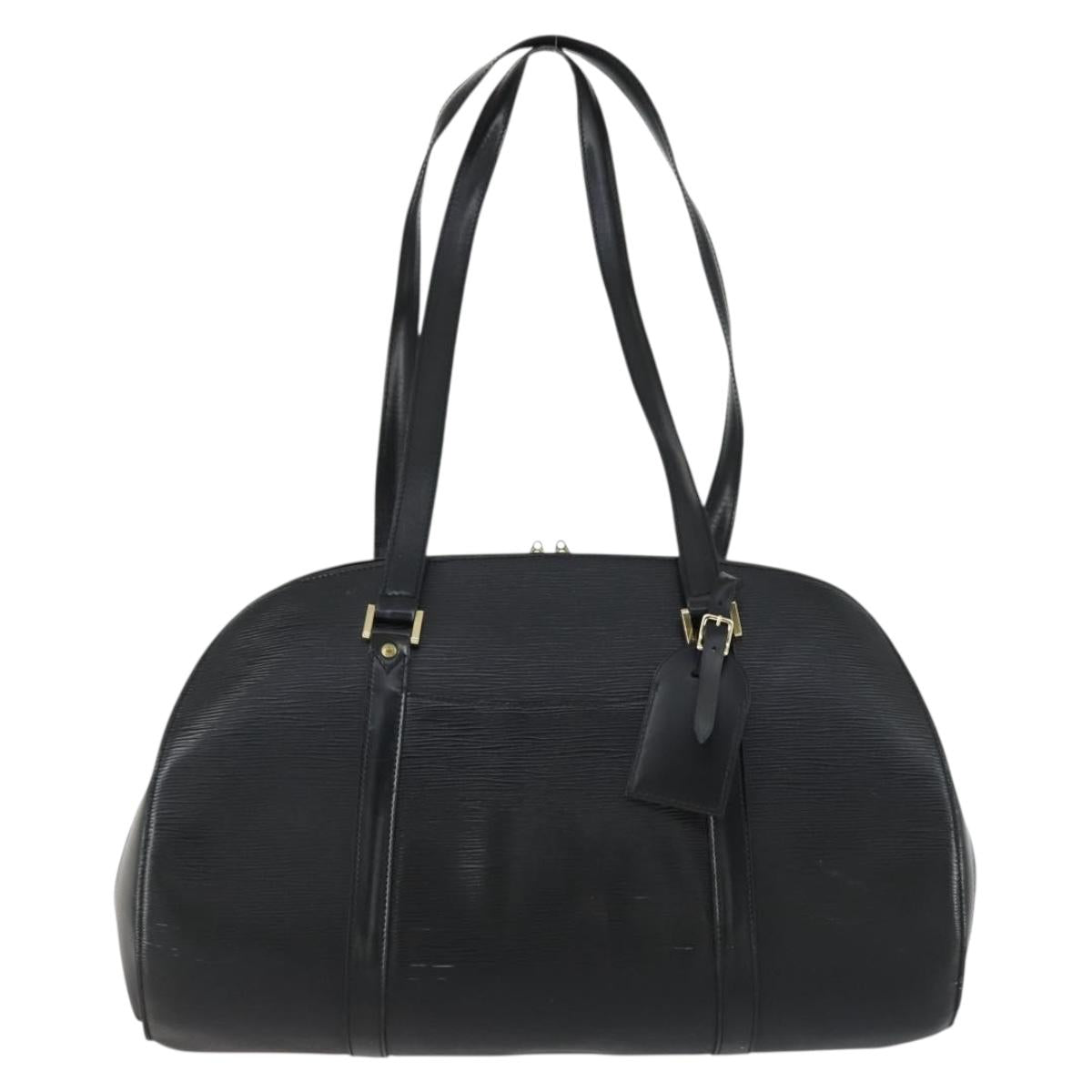 LOUIS VUITTON Epi Solferino Shoulder Bag Black M42862 LV Auth mr1711
