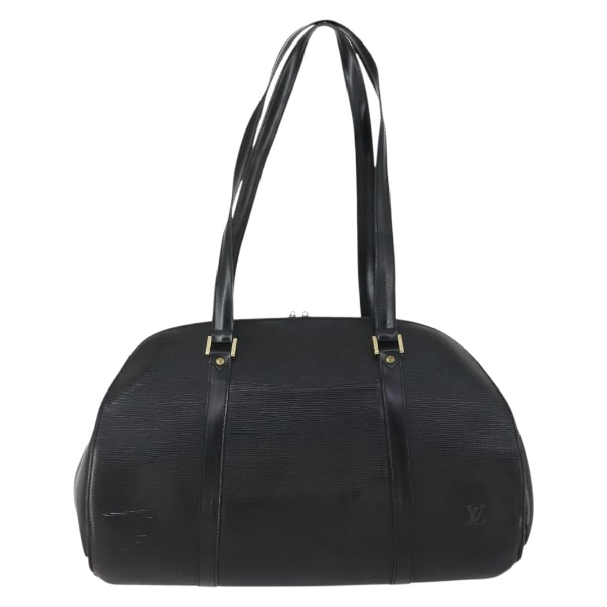 LOUIS VUITTON Epi Solferino Shoulder Bag Black M42862 LV Auth mr1711