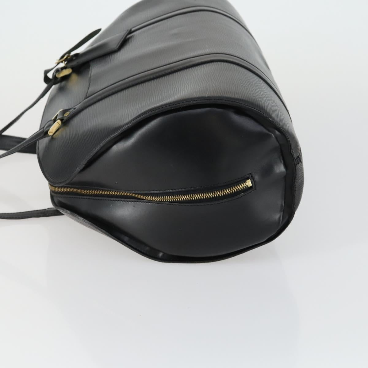 LOUIS VUITTON Epi Solferino Shoulder Bag Black M42862 LV Auth mr1711