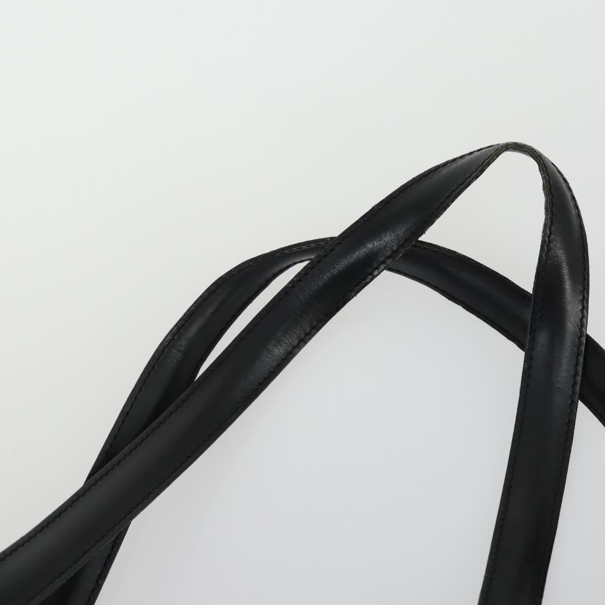 LOUIS VUITTON Epi Solferino Shoulder Bag Black M42862 LV Auth mr1711