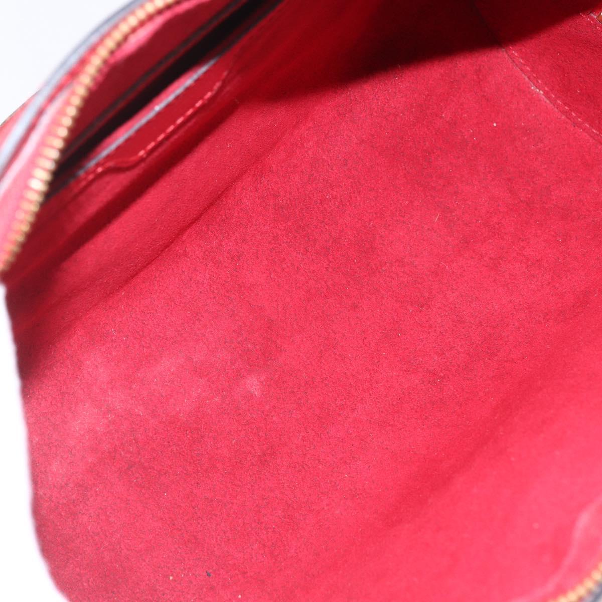 LOUIS VUITTON Epi Soufflot Hand Bag Red M52227 LV Auth mr1713V