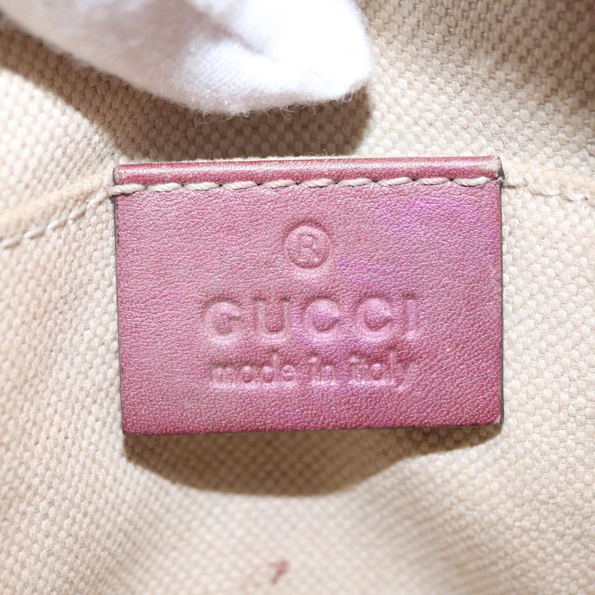 GUCCI Micro Guccissima Shoulder Bag Gold Cherry 309538 Auth mr1740