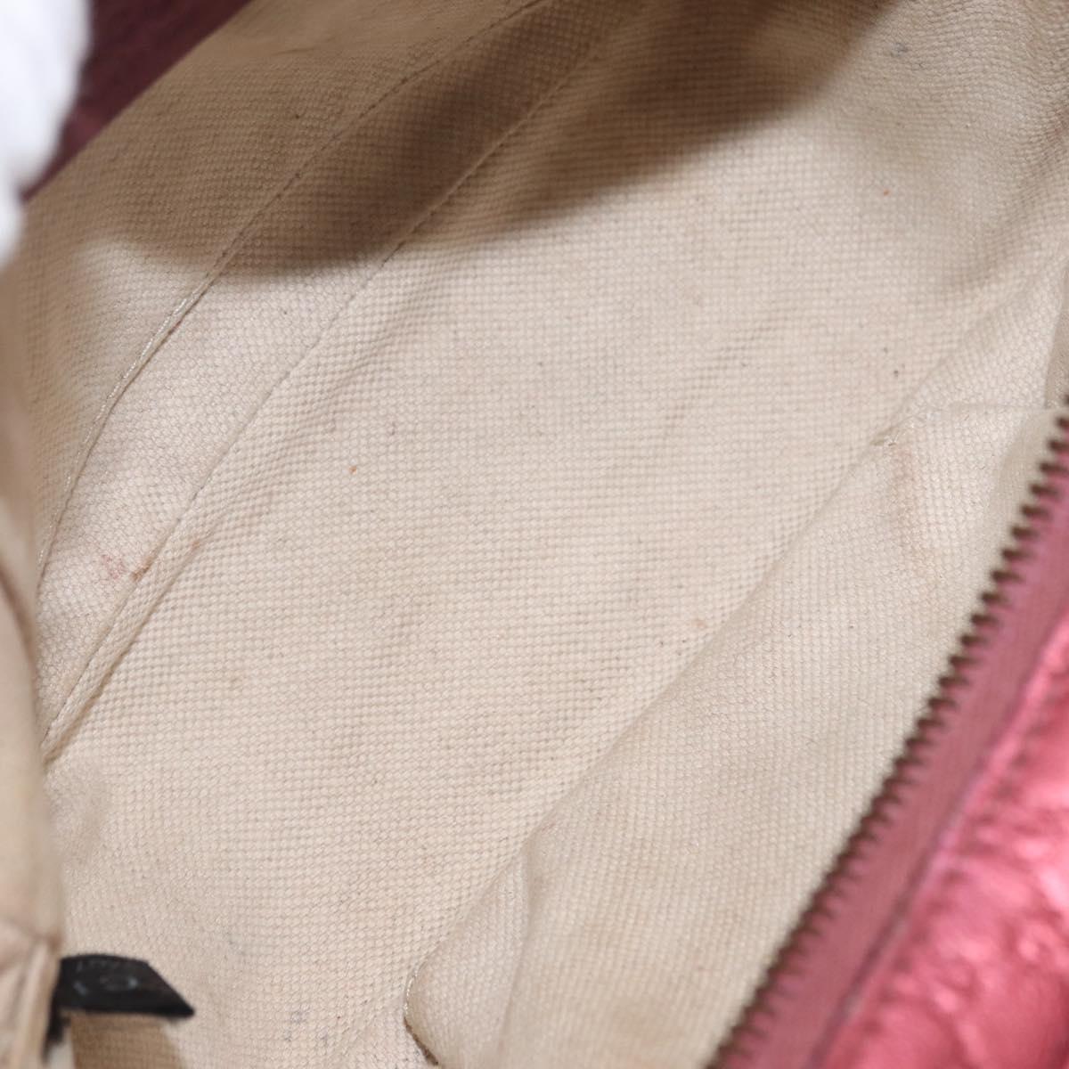 GUCCI Micro Guccissima Shoulder Bag Gold Cherry 309538 Auth mr1740