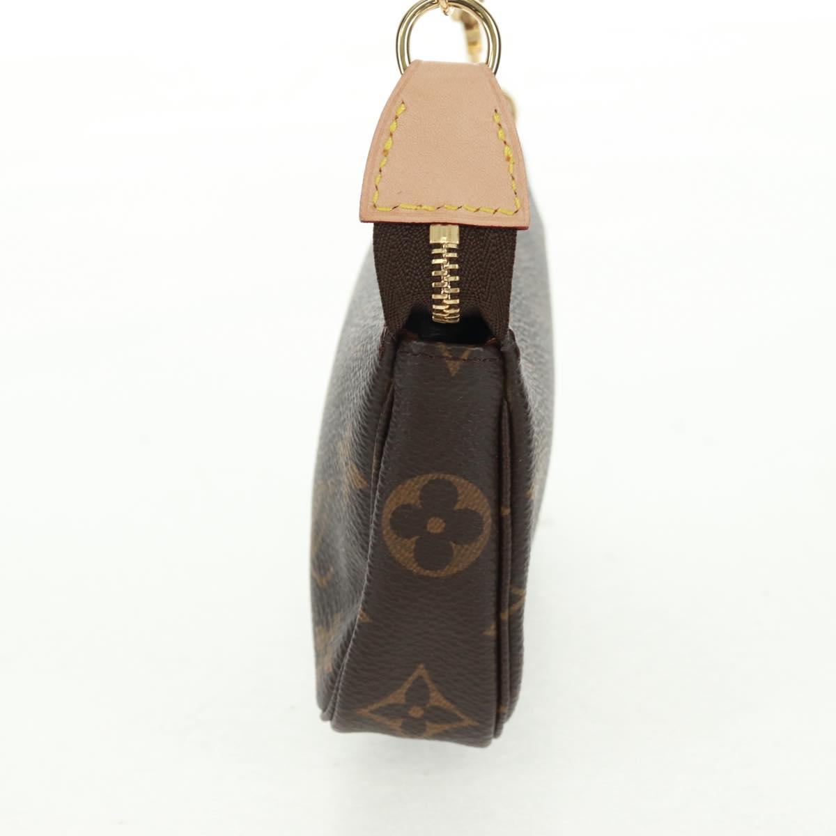 LOUIS VUITTON Monogram Mini Pochette Accessoires Pouch M58009 LV Auth mr1787V