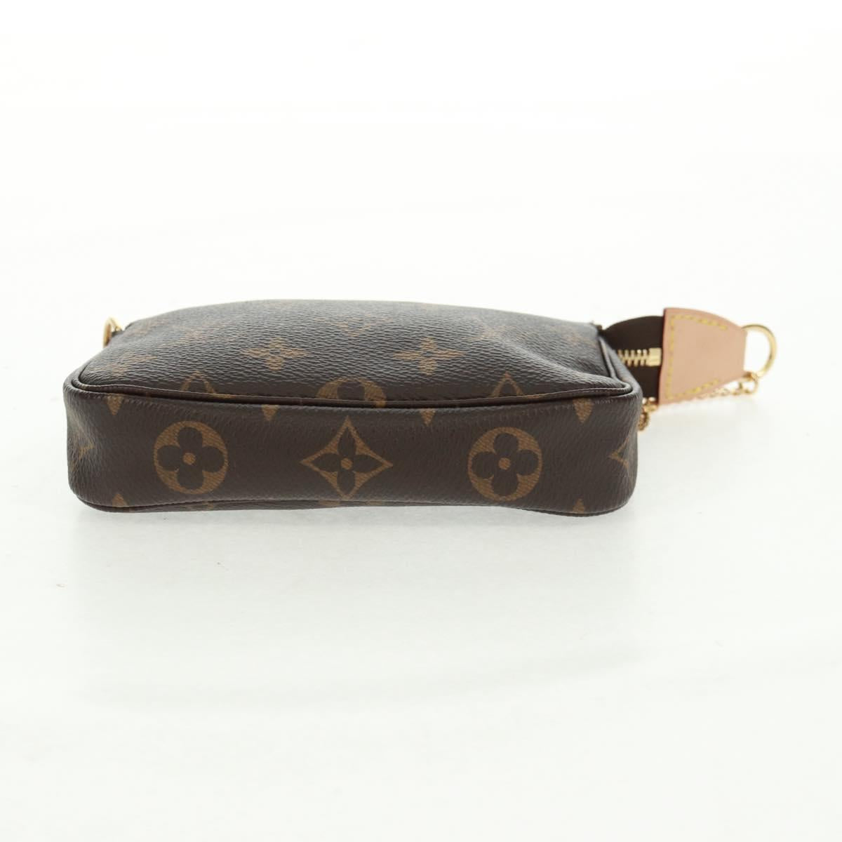 LOUIS VUITTON Monogram Mini Pochette Accessoires Pouch M58009 LV Auth mr1787V