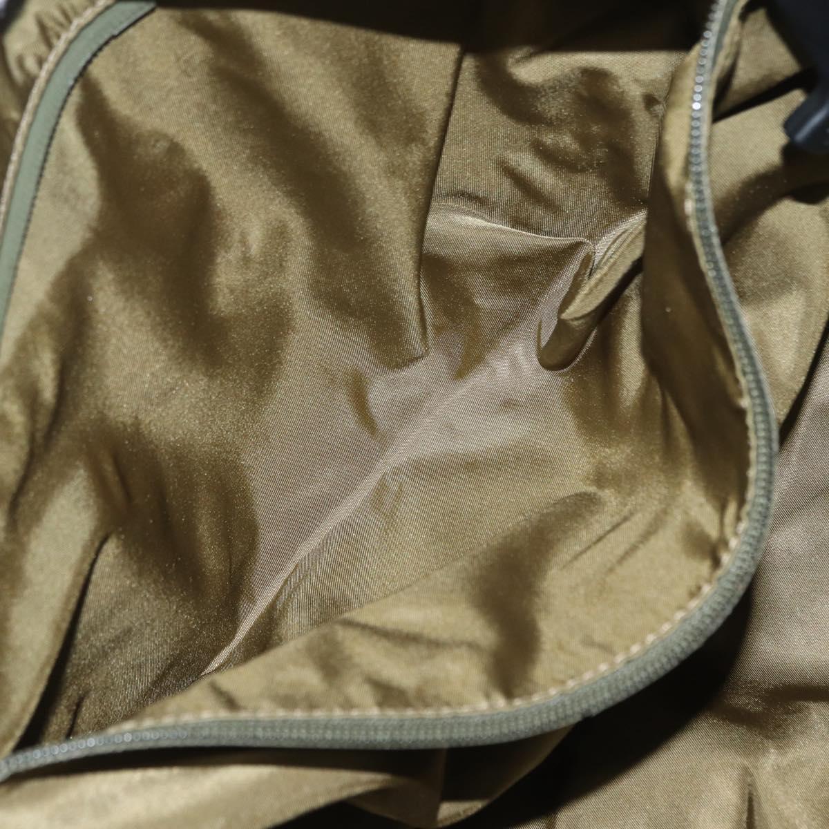 LOUIS VUITTON Damier Challenge Nylon Messenger bag Bag Khaki N41239 Auth mr1791