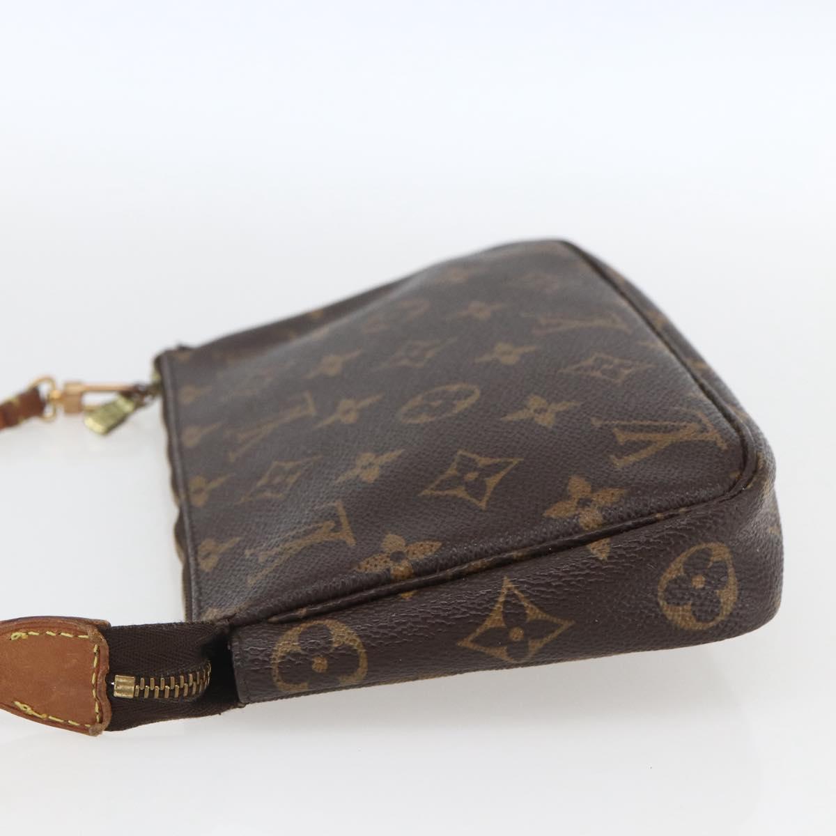 LOUIS VUITTON Monogram Pochette Accessoires Pouch M51980 LV Auth mr1809